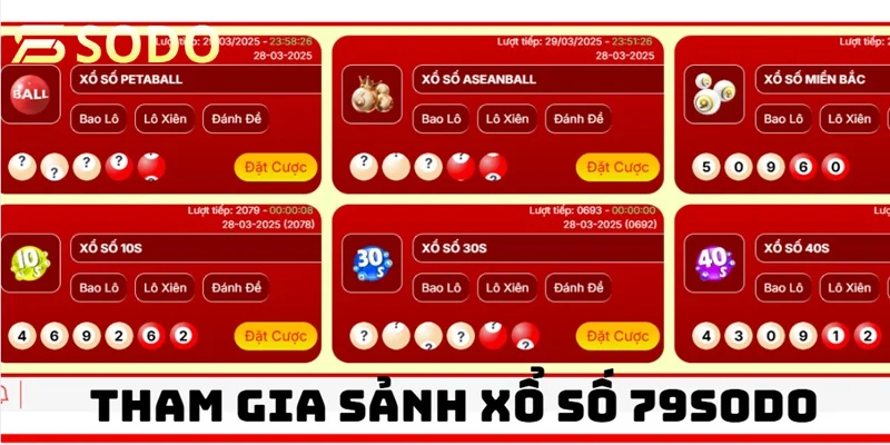 Sảnh game xổ số thú vị cho người dùng